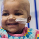 One-year-old Layla Richards is now cancer-free. IMAGE: Great Ormond Street Hospital